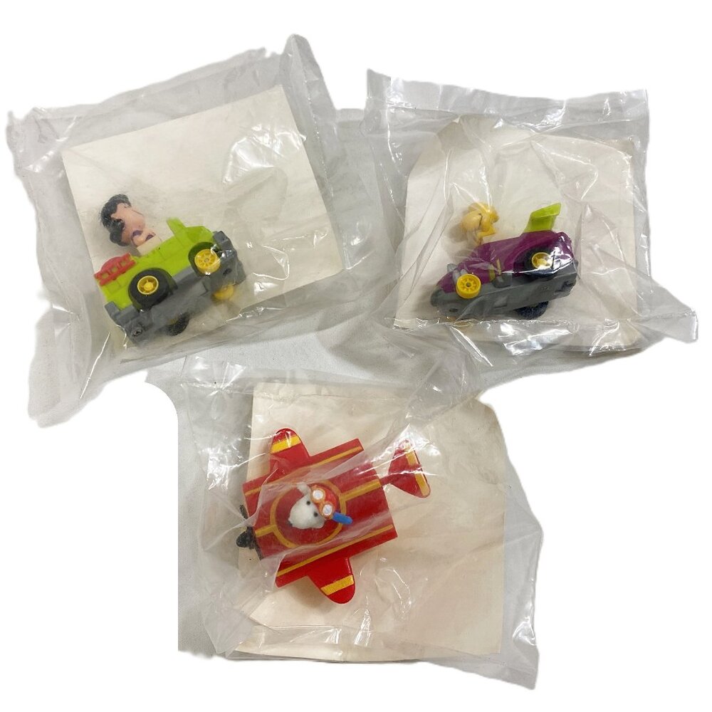 Vintage McDonalds Happy Meal Lot Peanuts Toys 1989 Snoopy Lucy Woodstock